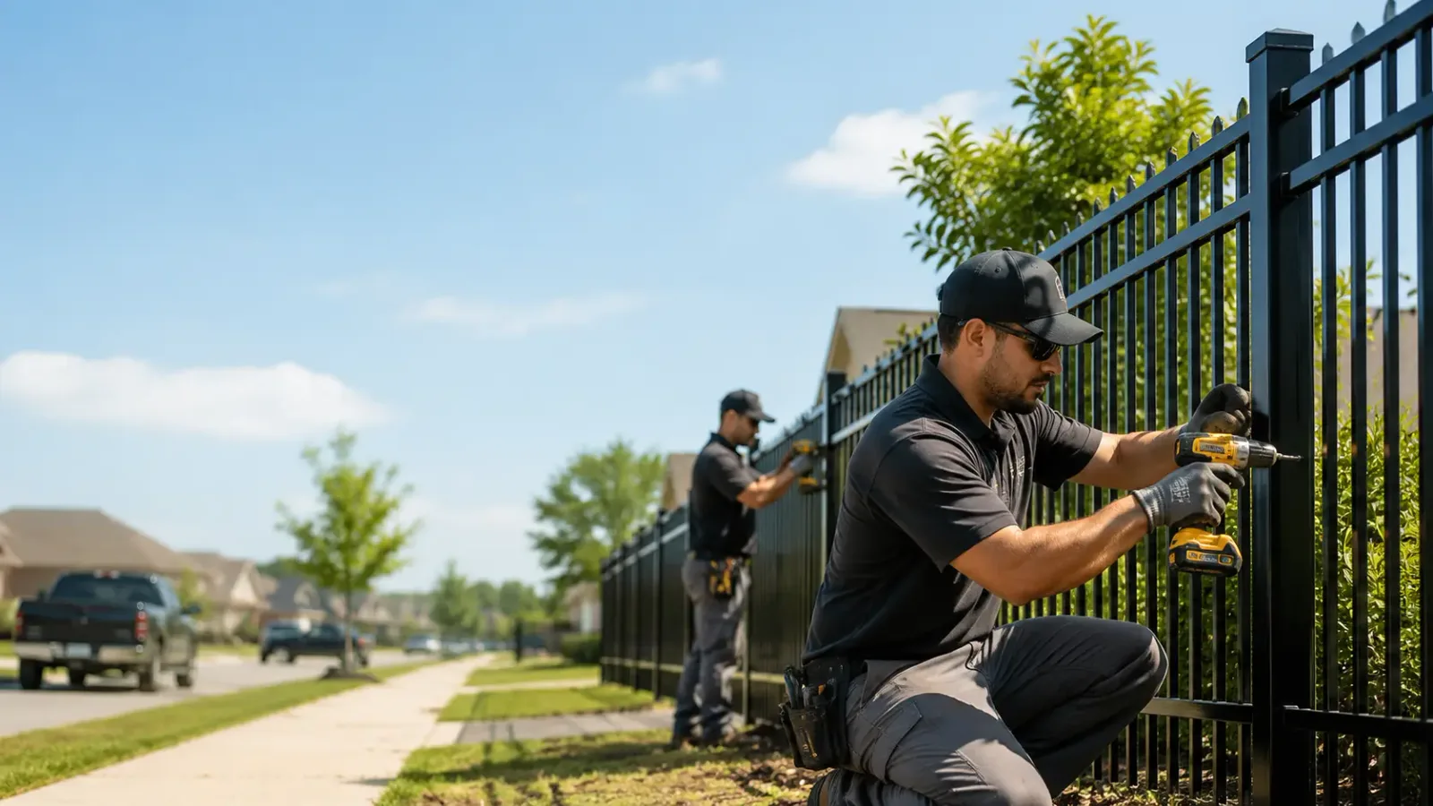 Metal Fence Installation in Sims, NC